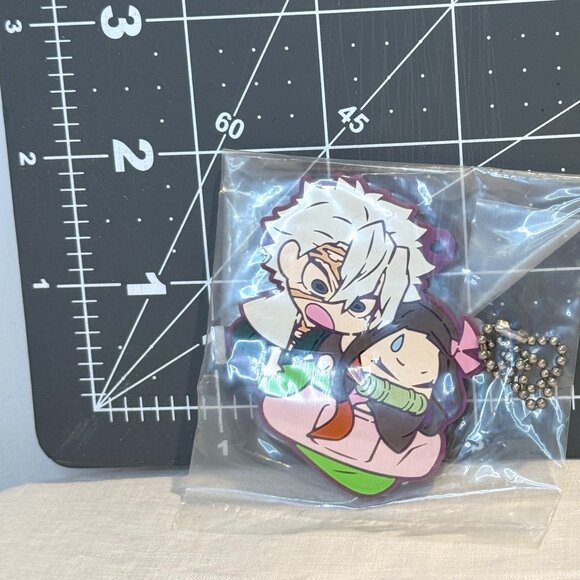 3/$20 - Demon Slayer Keychain -  Japan Anime Japanese Sanemi Shinazugawa Nezuko - Picture 2 of 3